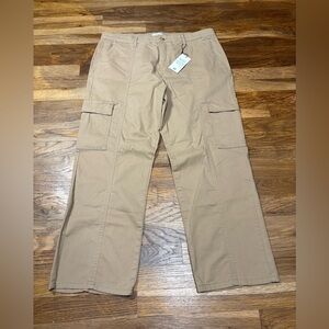 CURVE APPEAL cargo style khaki pants